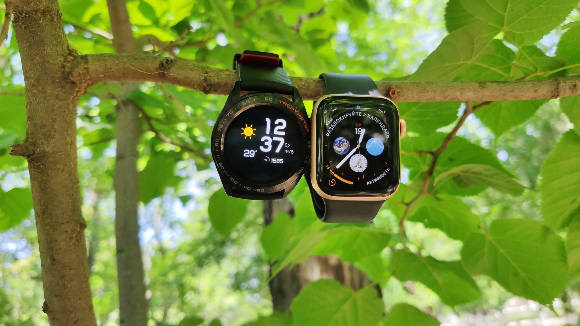 Honor Watch Magic vs Apple Watch Series 4 | HONOR CLUB (RU)