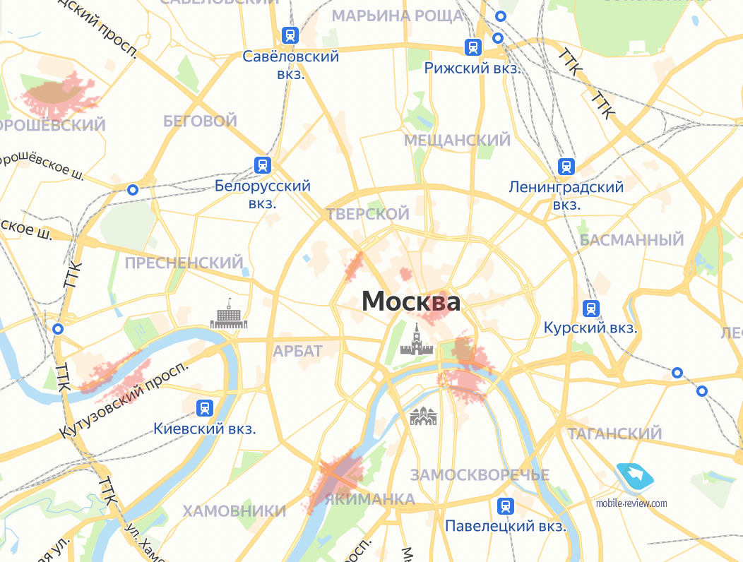 Карта 5g москва мтс