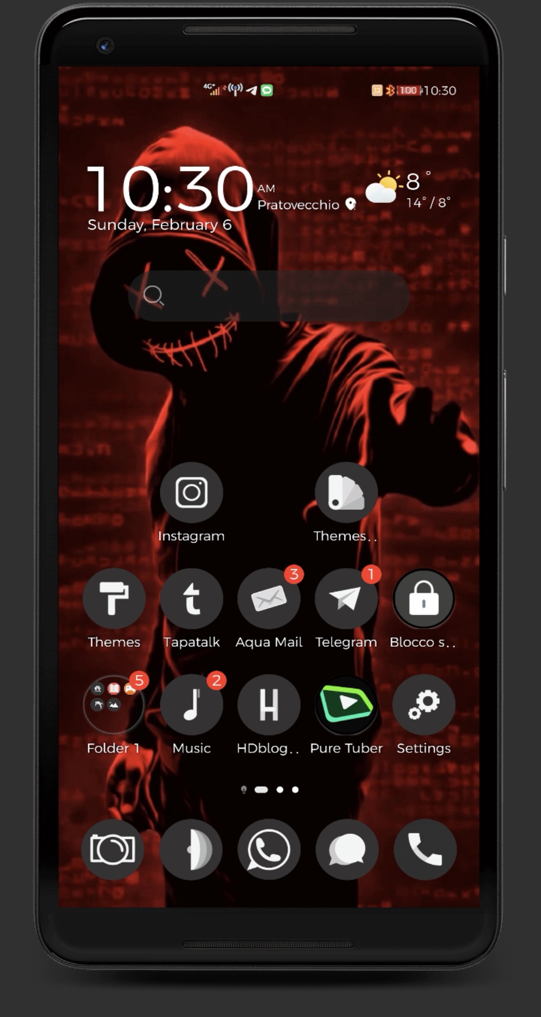 Тема Amoled Red Xll (Magic 4/0 и Emui 10/10.1/11/12 | HONOR CLUB (RU)