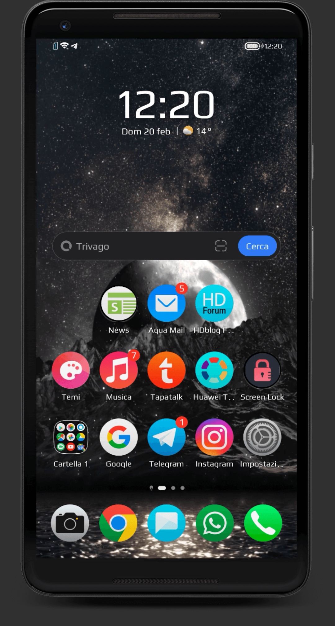 Тема IPhone Dark Xll | HONOR CLUB (RU)