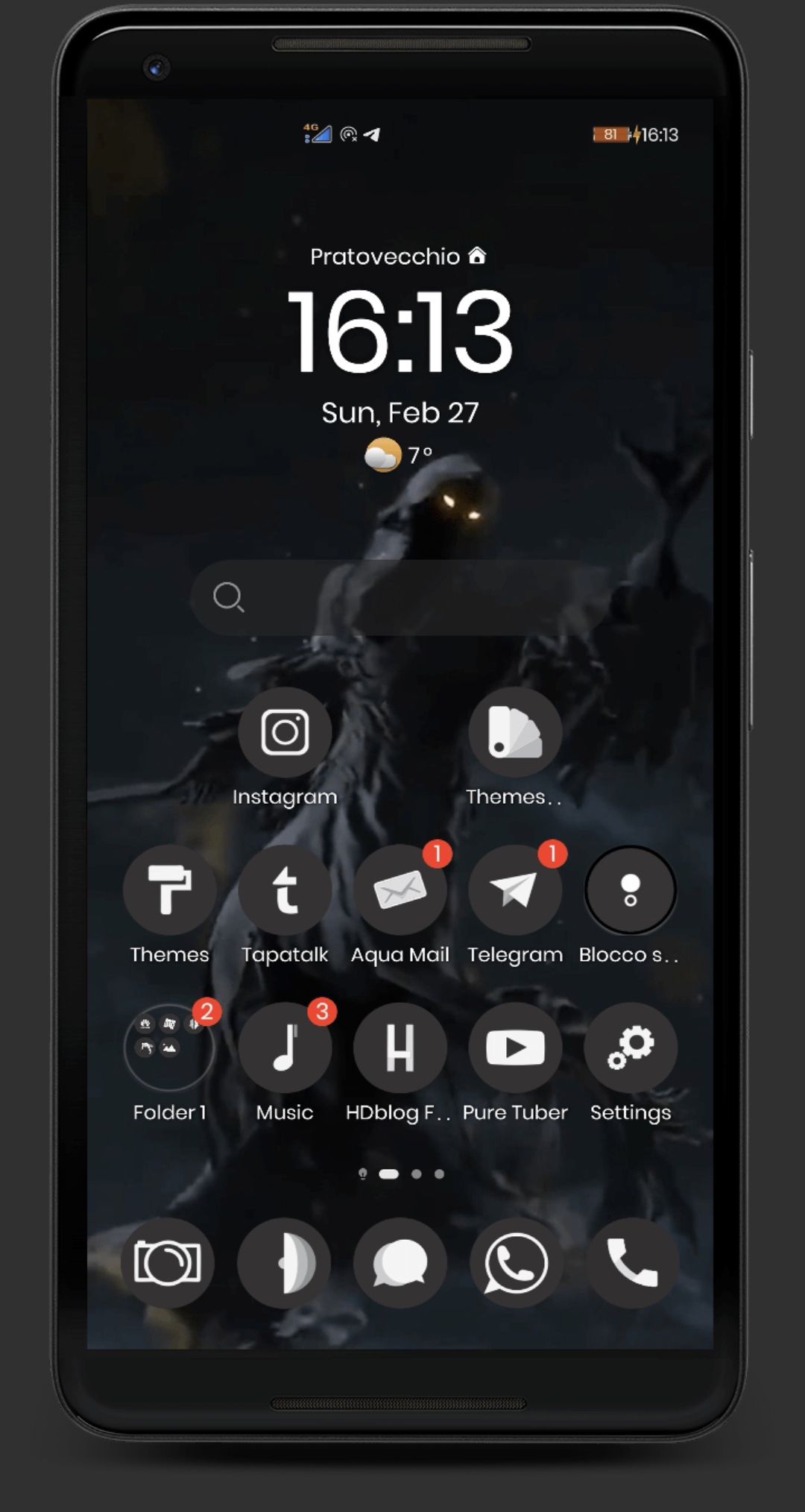 Тема Night Demon-XII (Magic 4/0 и Emui 10/10.1/11/12 | HONOR CLUB (RU)