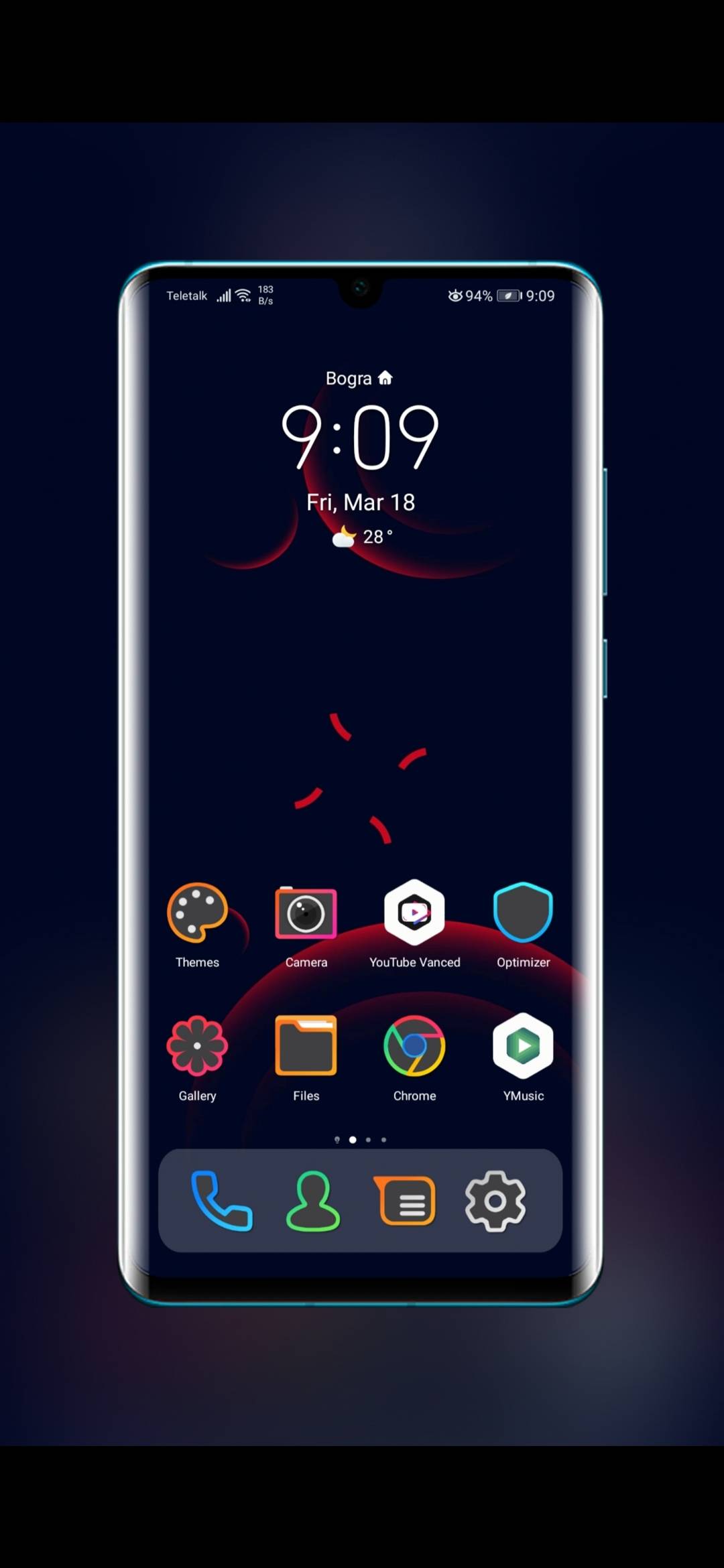 Тема Abstract Red | HONOR CLUB (RU)